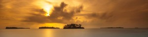 Panorama Sunset Pulau Seribu