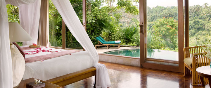 Bali Royal Pitamaha Honeymoon Villa - Royal Bedroom Villa
