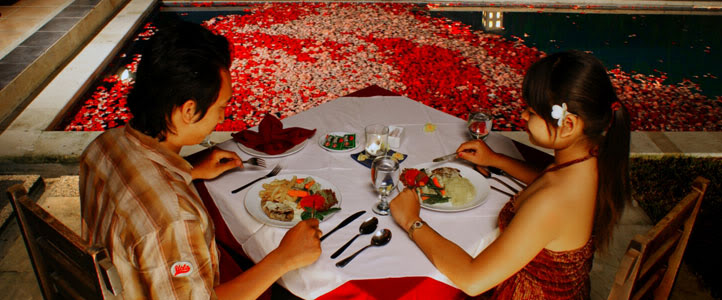 Bali Merita Villa Honeymoon Package - Romantic Dinner