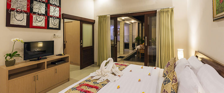 Bali Kubal Honeymoon Villa - Romantic Bedroom Villa