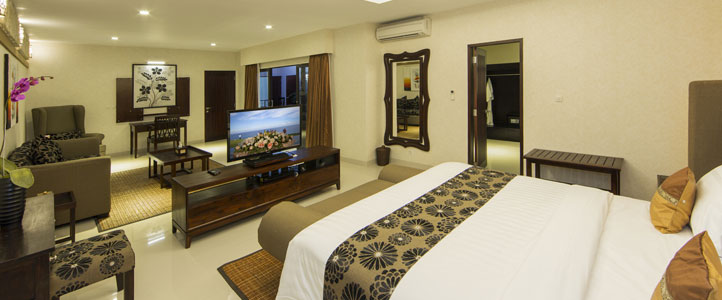 Bali Flamingo Dewata Honeymoon - Deluxe Bedroom Pool Villa
